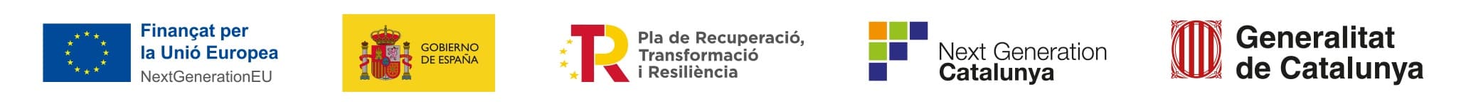 Funded by the European Union NextGenerationEU, Government of Spain, Recovery, Transformation and Resilience Plan, Next Generation Catalunya and Generalitat de Catalunya